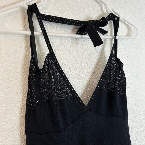 St. John. Evening Embellished Floral Knit Evening Dress Womens Size 6 NWT NEW - Picture 14 of 16